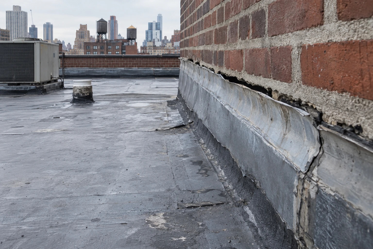 Flashing Failure Repair in Manhattan, New York