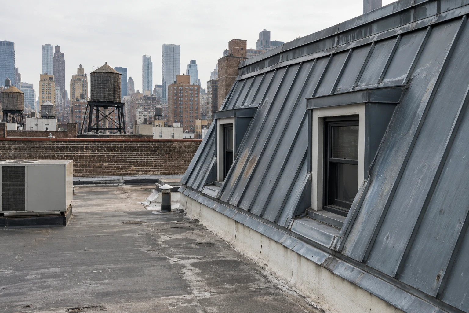 Standing Seam Metal Roofing in Manhattan, NY
