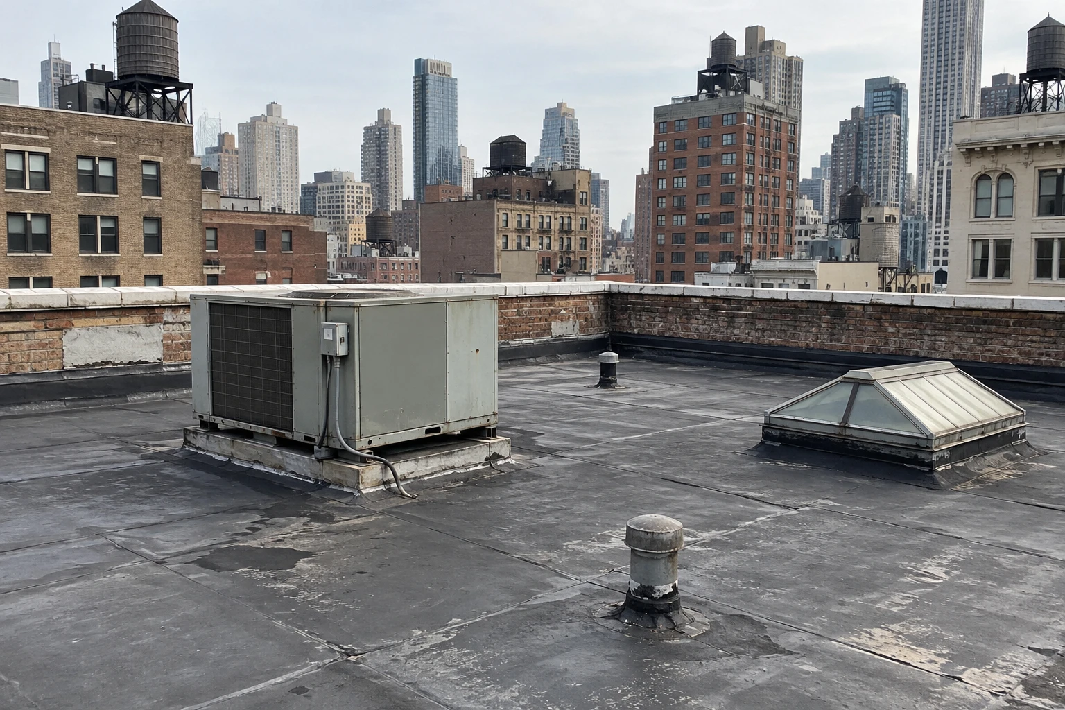 Drone Roof Inspection in Manhattan, NY